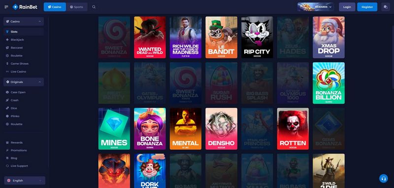 Rainbet Live Online Casino